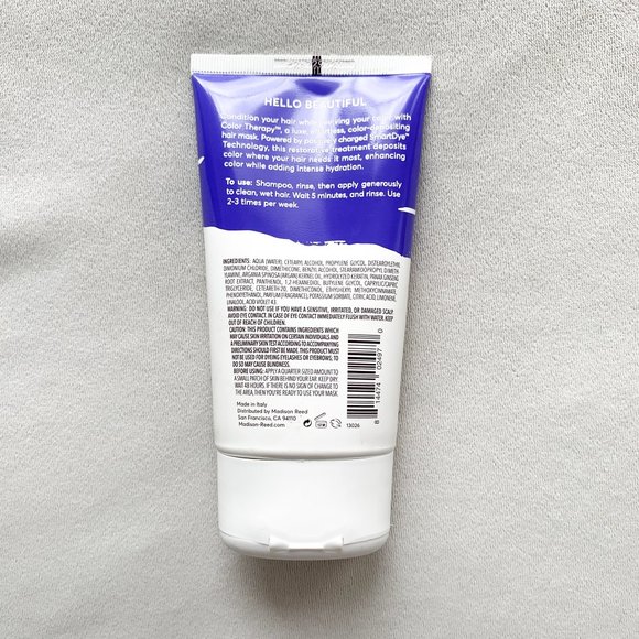 Sephora Hair Madison Reed Color Therapy Blonding Color Depositing